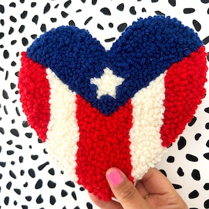 Puerto Rican Flag Heart image 1