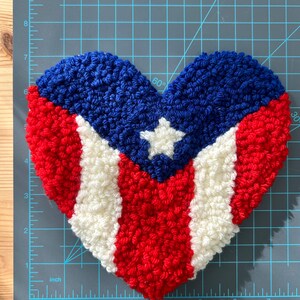 Puerto Rican Flag Heart image 2