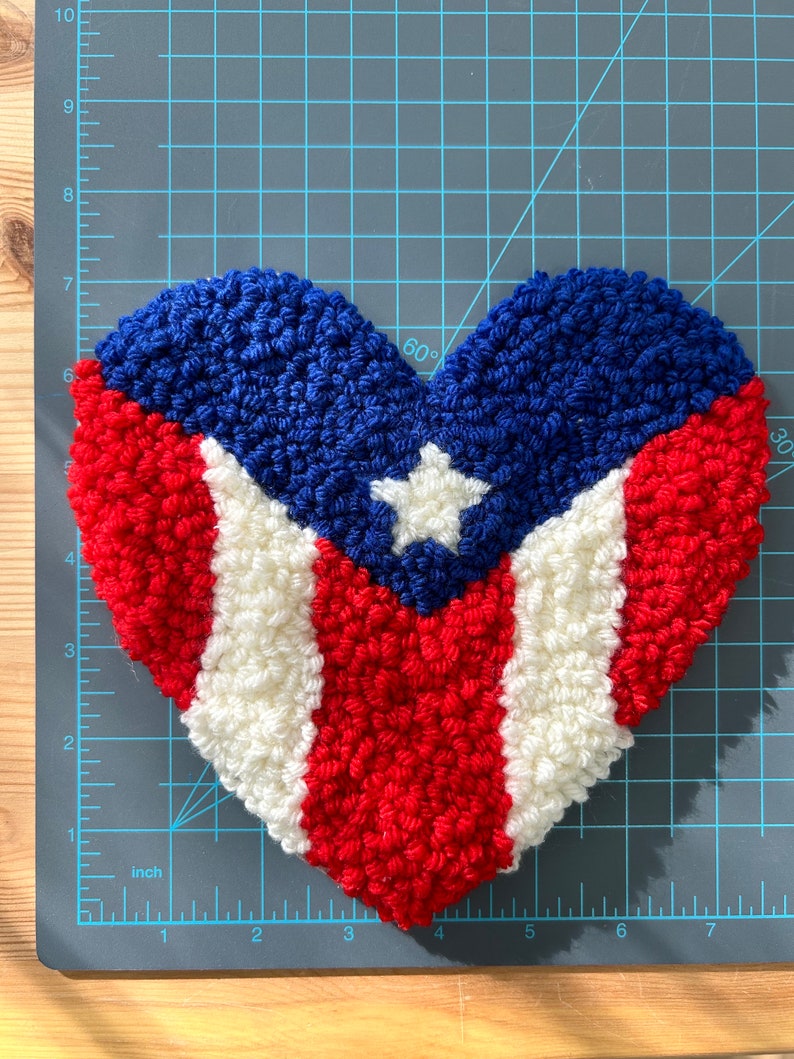 Puerto Rican Flag Heart image 2