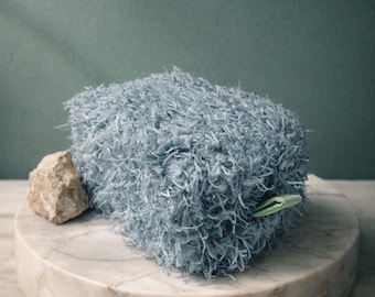 Upcycled handmade organization beauty bag