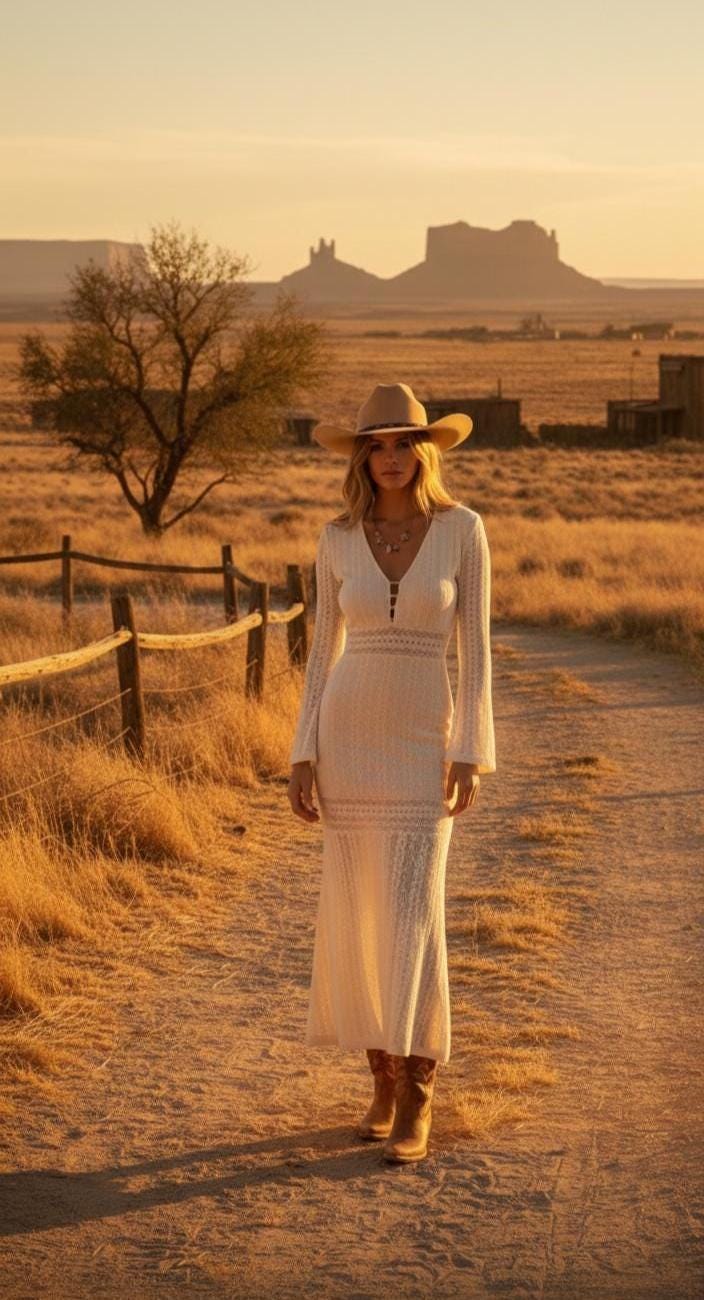 green emerald velvet dress Women's Sexy Sleeveless Spaghetti Strap Western Cowgirl Dress Trendy Casual  Midi Sundresses Summer Dress,White,S at Amazon Women's Clothing store