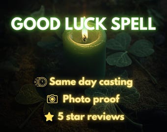 Ultimate Luck Spell – Fortune, Opportunity & Positive Shifts | Powerful Luck Ritual | Same day reading