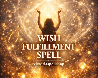 INCANTESIMO PER LA REALIZZAZIONE DEI DESIDERI - Manifesta i tuoi desideri più profondi e realizza i desideri / Lancio in giornata