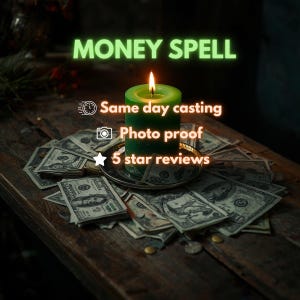 Money Spell – Instant Wealth Activation, Debt Clearing, Prosperity Ritual (Same Day)