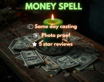 Money Spell – Instant Wealth Activation, Debt Clearing, Prosperity Ritual (Same Day)