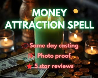 Money Attraction Spell | Financial Abundance, Prosperity, Cash Flow & Opportunity | Same Day Reading