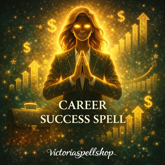 CAREER SUCCESS SPELL - Land Dream Job, Promotions & Professional Growth | Same Day Casting