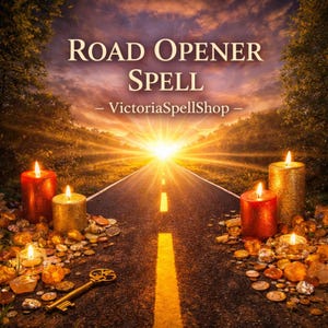 Road Opener Spell – Remove Blocks to Money, Love & Success | Same day casting