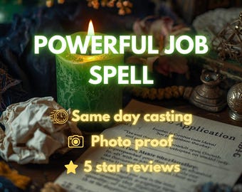 Powerful Job Spell | Dream Job & Career Advancement | Promotion, Success | SAME DAY reading, Fast Results