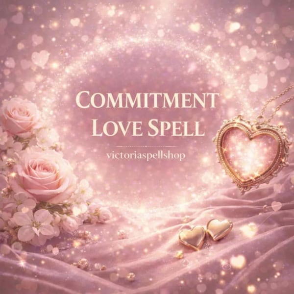 Commitment Love Spell – Deepen Bonds & Eternal Devotion | Same Day White Magic Casting