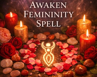 AWAKEN FEMININITY - Feminine Energy, Sensuality & Power | Softness and respect | Same Day Cast