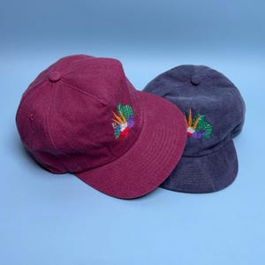 Cappello Veggie in cotone ricamato per le gite al mercato degli agricoltori
