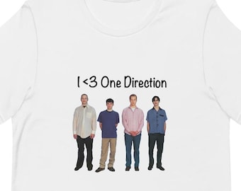 I Love One Direction - Funny T-shirt