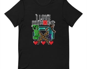I Love Miners - Funny T-shirt