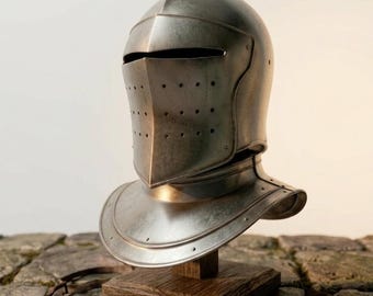 Ser Duncan The Tall Helmet – Medieval Knight Steel Helmet | LARP Cosplay Armor by NautiCrest