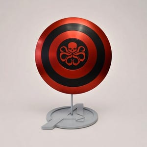 Hydra Captain Shield Metal Replica | 24 Inch steel Cosplay & Display Prop image 1