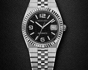 Specht & Söhne 2025  Curated Automatic Watch – Handpicked Mechanical Timepiece – Premium Gift Miyota 8215 Stainless Steel Sapphire Crystal
