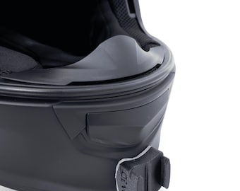 Support mentonnière Scorpion EXO 491 pour GoPro et caméras d'action, kit de fixation durable pour casque PETG, ensemble de 11 accessoires, équipement de vlogging sécurisé