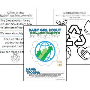 Premio de Acción Global Girl Scout Daisy ODS 12 / Consumo y producción responsables