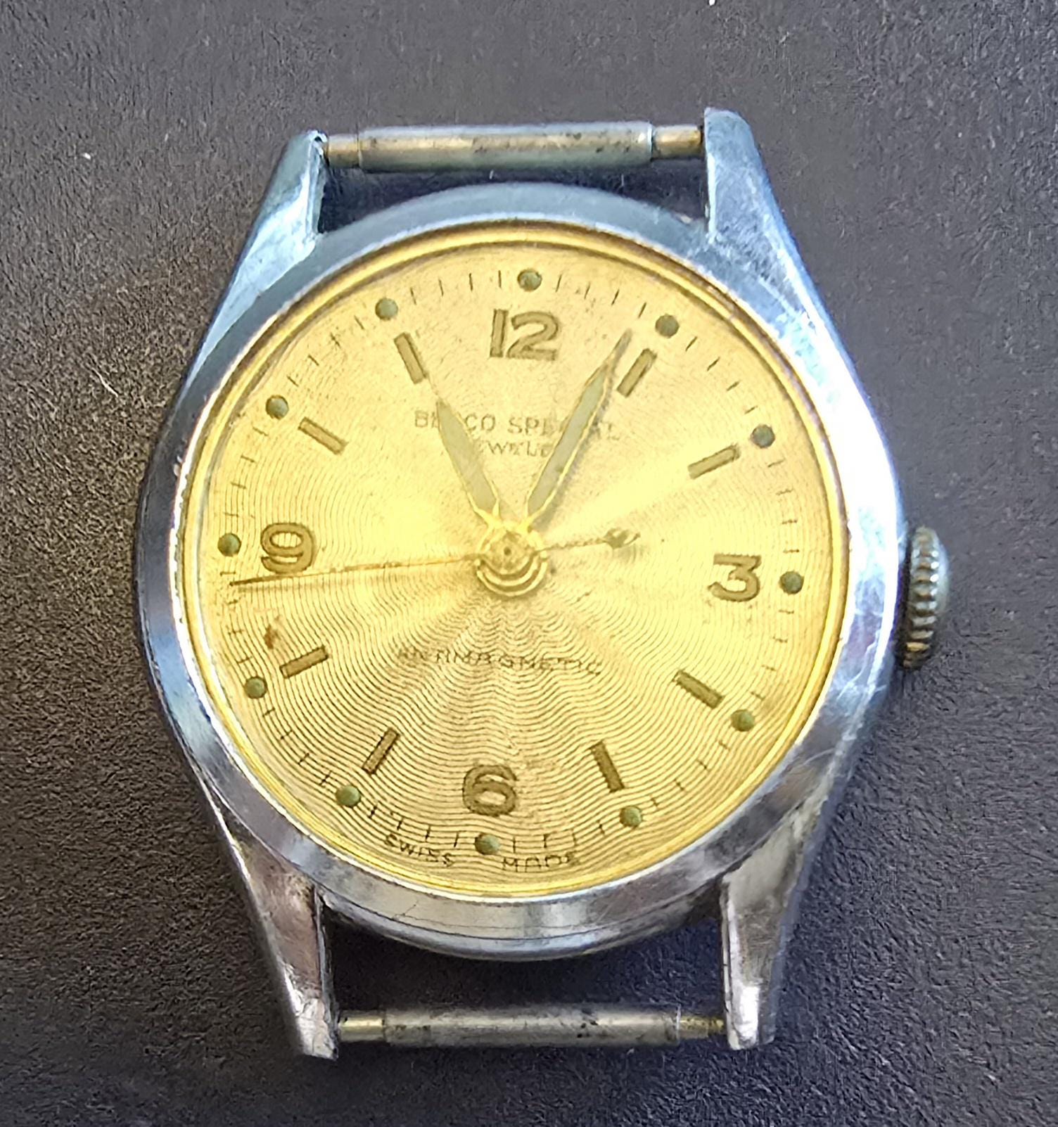 Swiss Made Vintage Mechanical Watch - Etsy