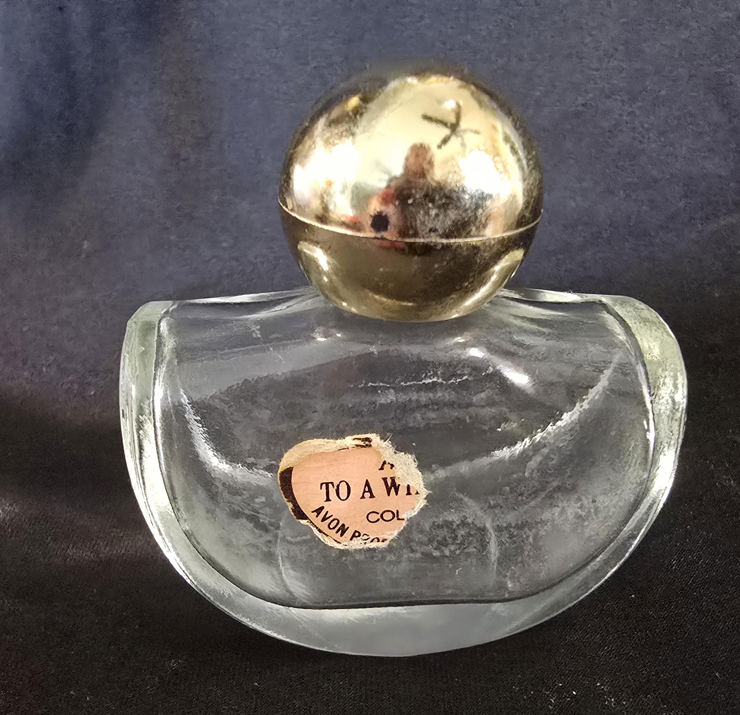 Avon Rose Perfume Bottle - Etsy