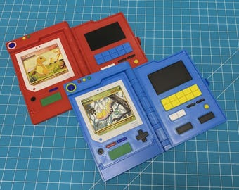 Handmade, 3D Printed Pokedex Card Holder