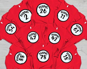 Custom Thing Shirts: Funny Family Matching Tee, Halloween Matching Tee