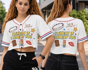 I Knew It, I Knew You, Toy Story 5 Baseball Jersey, Retro Toy Friends Croptop Baseball Jersey, Toy Story 5, You've Got A Friend In Me TS5