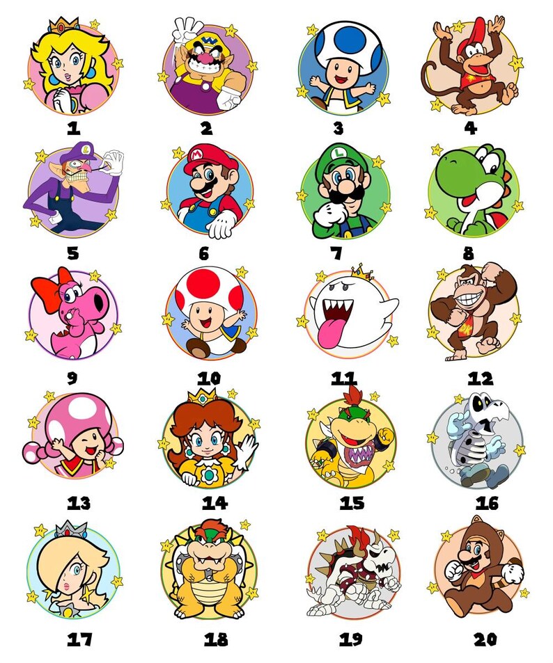 Family Halloween Matching T-shirt, Super Mario Halloween Costume Tee, Group Halloween Matching Shirts, Mario Bros Costumes Idea image 4