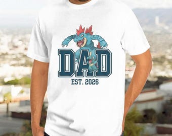 Custom PokaDad Shirt, Comfort Colors Anime Dad Graphic Tee, Anime Father’s Day Gift, Pocket Monster Shirt, Custom P0kemon Dad Tee Gift