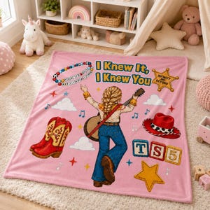 I Knew It, I Knew You, Toy Story 5 Blanket, Retro Toy Friends Blanket, Toy Story 5, You've Got A Friend In Me TS5 image 3