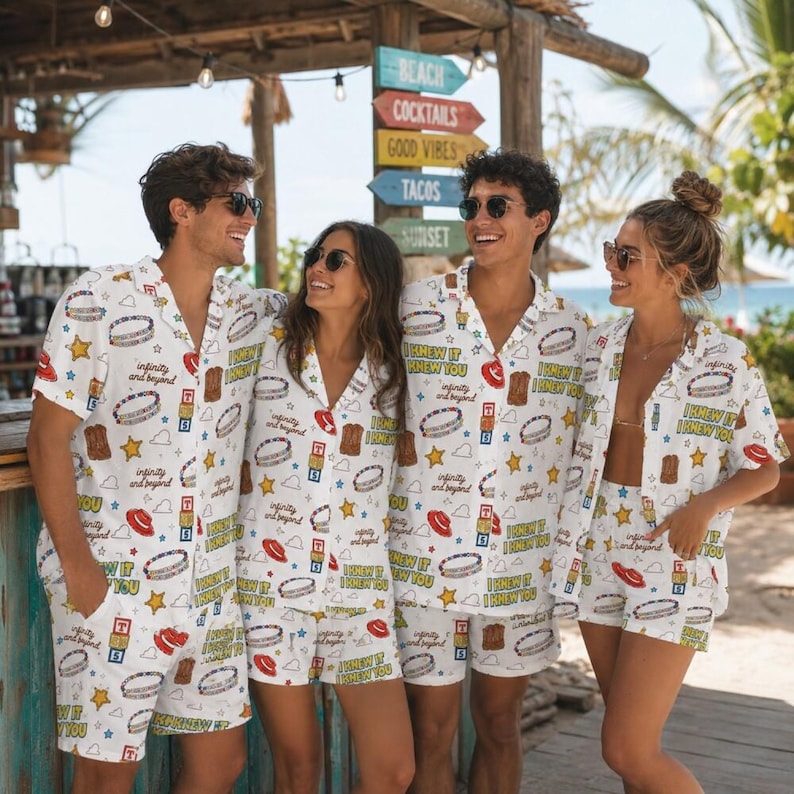 Cowgirl Toystory Hawaiian Shirt,I Knew It I Knew You Hawaiian,Tay Story Button Hawaiian,Disneyland Movie Toy Story 5 Blanket Toy Story Lover image 3