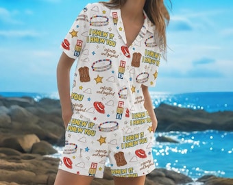 Cowgirl Toystory Hawaiian Shirt,I Knew It I Knew You Hawaiian,Tay Story Button Hawaiian,Disneyland Movie Toy Story 5 Blanket Toy Story Lover