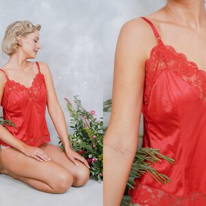 Red Lace Camisole -  Denmark