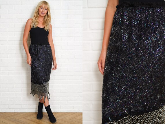 Sequin skirt clearance 90s