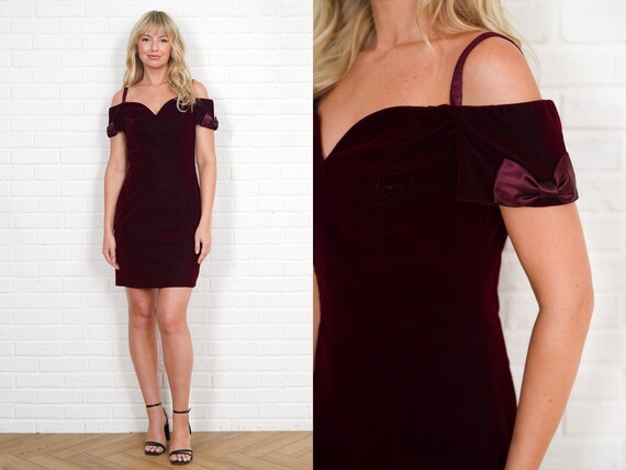 Off shoulder vintage cocktail dress hotsell
