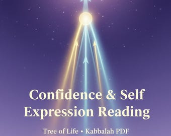 Social Anxiety Reading | Kabbalah Communication Aura, Confidence (PDF)