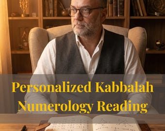 Lettura personalizzata della numerologia della Kabbalah / Progetto dell'anima dell'albero della vita / Scopo della vita e compatibilità / Rapporto PDF + Guida, PDF