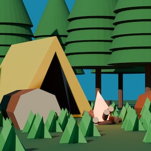 The Low-Poly Asset pack for games