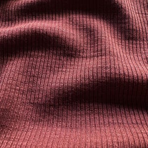 Rostroter Merino Seiden Stoff | Dänische Herbst Kleider, Oberteile