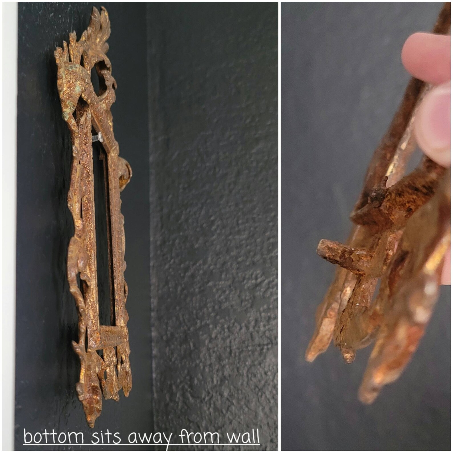 Pair of Gold Cast Metal Baroque Acanthus Leaf Picture Frames | Etsy