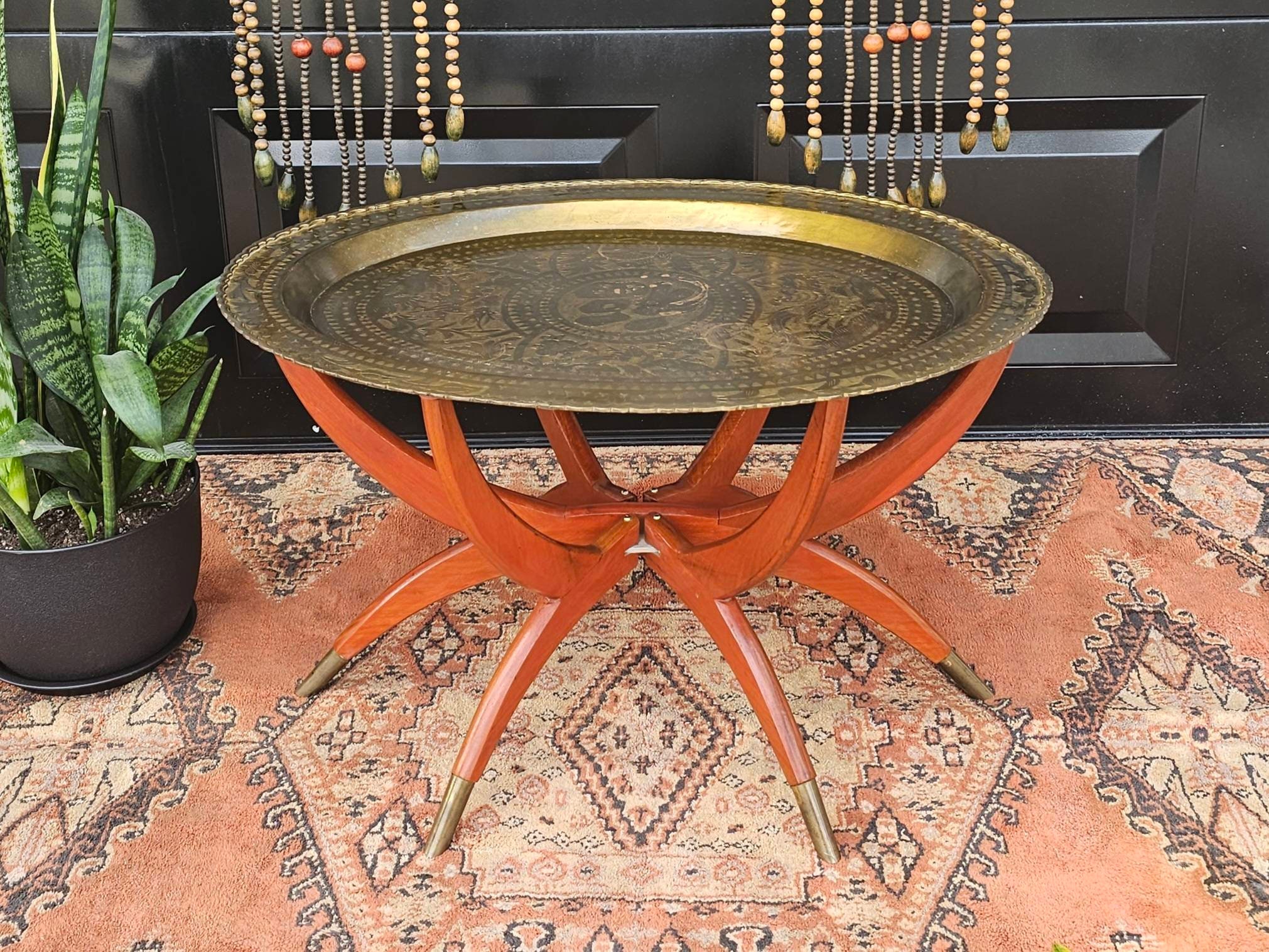 Mid century 2024 spider leg table