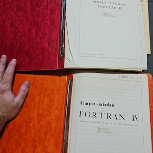 Lot of 15 Vintage 1960s Computer Programming Books | Fortran IV ...
