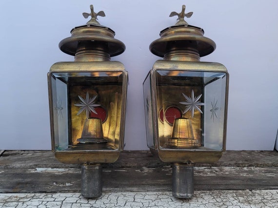 Kerosene Small Lamps Ever Bright Brand Lanterns Set of 3