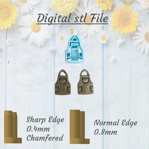 Digital STL File - Apron Cutter