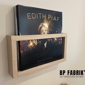 Range Vinyle Support Mural Pour Vinyles - Lot De 4 - Noir Mat - Compatible 7/10/12 Pouces - Installation Facile Rangement Disques Muraux