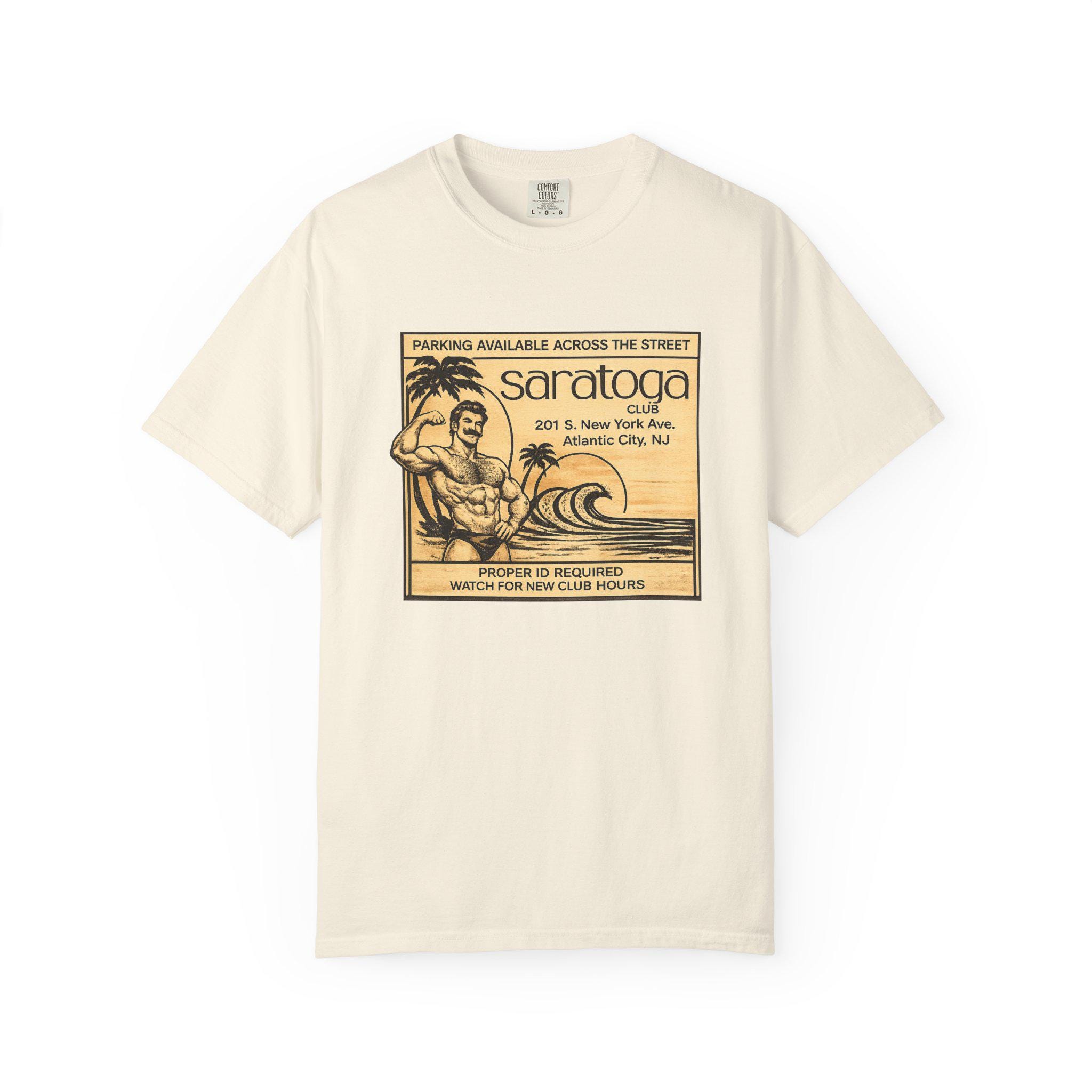Homme Tee-Shirt Atlantic City Pura Vida Beach T-Shirt Graphique Éco