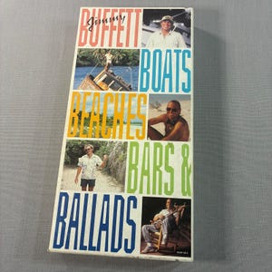 Jimmy Buffett Boats Beaches Bars & Ballads 4 CD Box Set Complete MCA