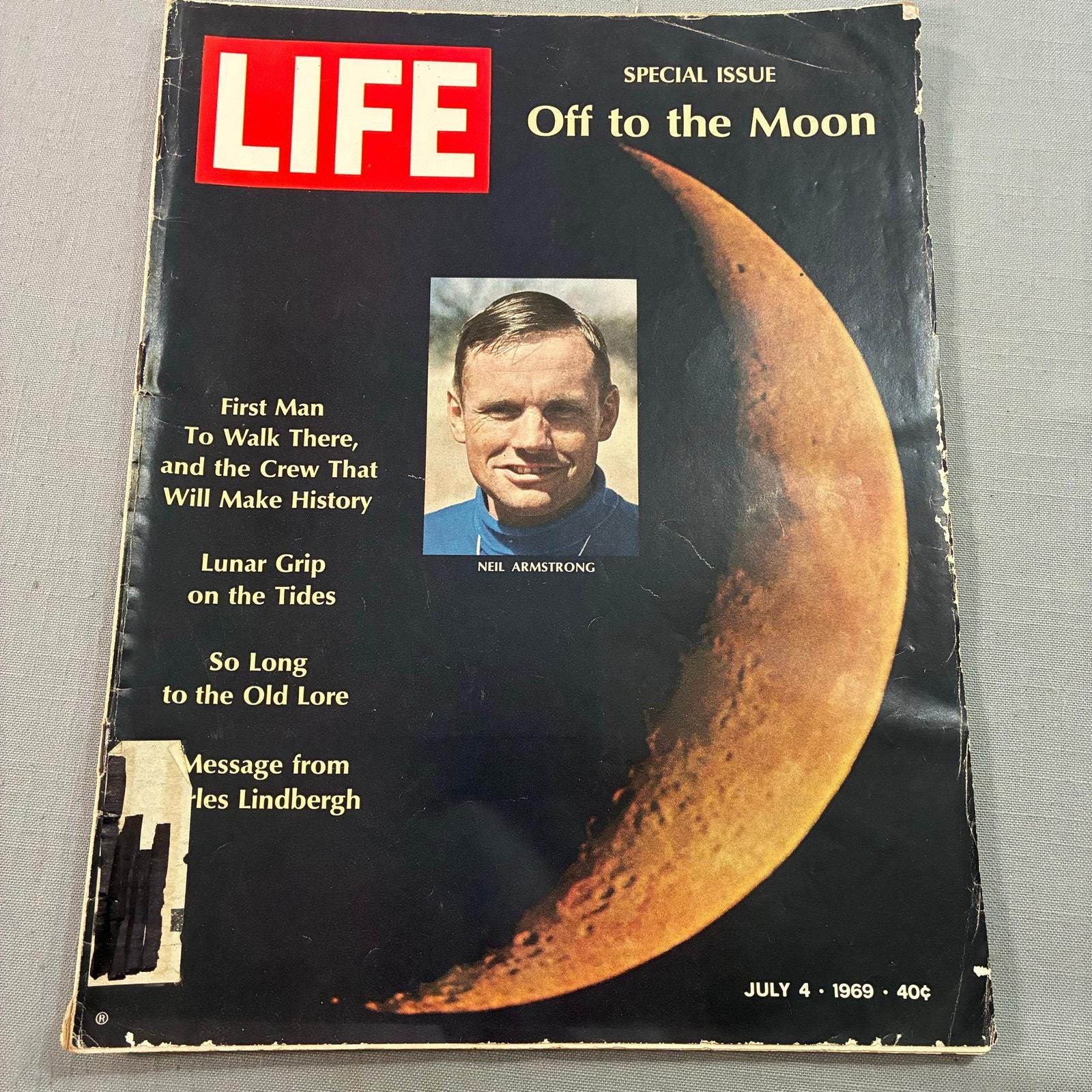 ◆ 1965~70 LIFE誌 ６冊セット ◆アポロ13号 11号 Apollo 11 Life Magazine - Etsy