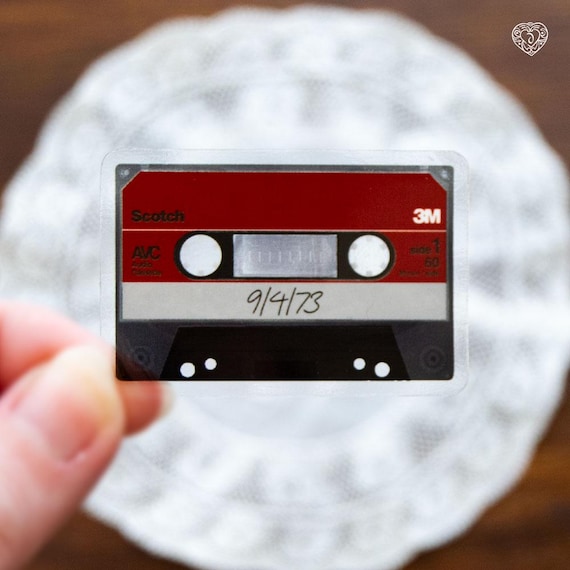 Interview with The Vampire Cassette Tape - Sticker